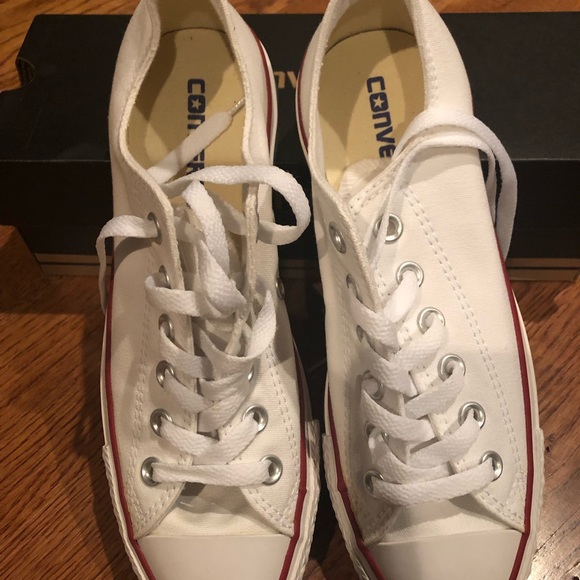Converse Shoes - Converse original low tops white size 7 NIB